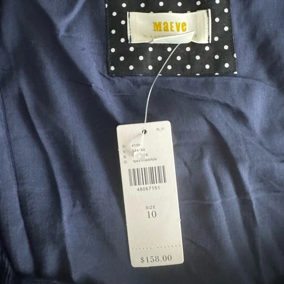 NWT Mauve blue dress - Picture 3 of 3